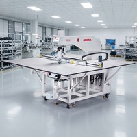 JUITA JTK10-90A Machine à coudre industrielle à point noué haute efficacité, rotative à 360°, CNC, programmable, motorisée, pour patrons