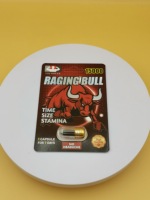 Bulk Supply Raging Bull 15000 Enkelvoudige Wekelijkse Capsule Met Cordyceps Sinensis Koreaans Ginseng Extract Verhoogt Mannelijke Uithoudingsvermogen & Grootte