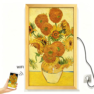 Cornice Digitale LCD con Schermo Artistico da 21.5"32"43"55", Display <span class=keywords><strong>Video</strong></span> 2K 4K, Sistema Android WiFi per Gallerie - Product Image 2