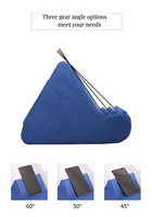 Support universel de coussin de tablette multi-angle doux en microfibre multiple pour livre d'enfant, support d'oreiller de tablette pour ipad