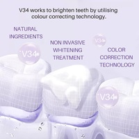 Mousse dentaire blanchissante violette V34