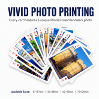 Cartes à Jouer Personnalisées Keji RH-GR Rhodes Grèce Écologiques Durables pour la Famille OEM/ODM 54 Cartes Designs Personnalisés Boîte en Papier