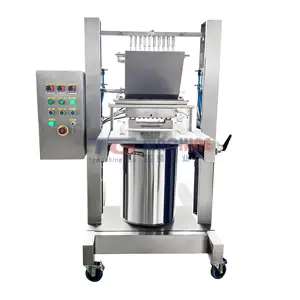 Precise control for hard candy and jelly candy making half automatic candy machine