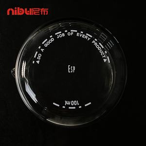 Nibu 100Ml Milieuvriendelijk Hoog Borosilicaatglas Espresso Shot Glas Maat Kopje Koffie En Melk Koffie Maatbeker - Product Image 3