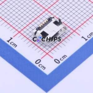 FUS466-FSBK6M USB Connector SMD Connector ( Connector Type: Micro-B )( Protocol Standard: USB 2.0 )( Gender: Female ) - Product Image 1
