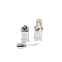 En stock, flacons compte-gouttes transparents pour soins de la peau de 10 ml, flacons pour vernis à ongles, flacons pour huiles essentielles