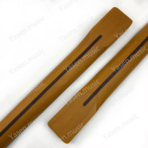 Wholesale 21 Fret 9.5 Inch Radius Roasted Flame Maple TL <b>Guitar</b> Neck With Maple Fingerboard - Product Image 3