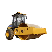 Rouleau vibratoire à tambour unique robuste SEM512 avec une force de 245 kN pour travaux de construction lourds