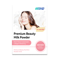 CAXIN OEM ODM Lait en poudre de beauté premium, blanchissant pour la peau, supplément de collagène de melon en poudre à boire, mélange multi-saveurs pour femmes
