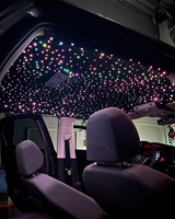 BRICOLAGE 12VDC kit de lumière à fibre optique pour la décoration de voiture