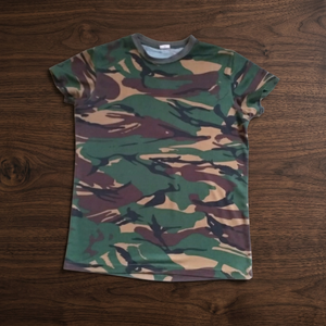 เสื้อยืดแขนสั้นลำลองระบายอากาศโพลีเอสเตอร์/ ผ้าฝ้ายโพลีเอสเตอร์ทนทานดีไซน์ใหม่สำหรับฤดูร้อน - Product Image 6