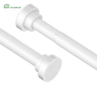 YIJIALE Varilla de Tensión de Acero al Carbono de 25 mm, Sin Daños, para Baño, de 27.6-47.2 Pulgadas, Baja Tasa de Defectos, Fabricada por Expertos