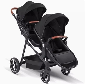 Nouveautés JXB : poussette compacte pliable multifonctionnelle de luxe à quatre roues avec suspension pour les voyages en plein air - Product Image 1