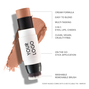Maquillaje Contorno de doble punta Crema Stick Estiramiento <span class=keywords><strong>facial</strong></span> <span class=keywords><strong>Bronceador</strong></span> 3D Reparación <span class=keywords><strong>facial</strong></span> Shaping Stick Etiqueta privada - Product Image 5