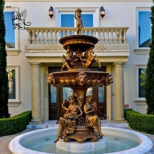 <span class=keywords><strong>Fontaine</strong></span> d'eau extérieure de luxe BLVE pour villas et parcs, grande <span class=keywords><strong>fontaine</strong></span> à étages en bronze avec statues pour la décoration de jardin et l'aménagement paysager - Product Image 2