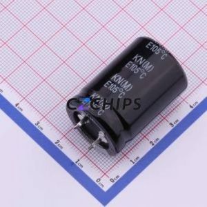 ตัวเก็บประจุอิเล็กโทรไลต์อะลูมิเนียมแบบ Snap-in รุ่น KN471M25025*36A ชนิด Through-hole (THT) ขนาด D25xL36 มม. 470uF 20% 250V 25 มม. - Product Image 2