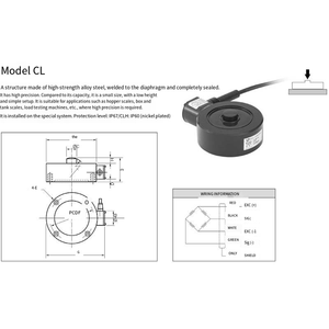 Sensor de Tipo Radial Veidt para Básculas Coreanas Dacell Dangna CLM-T100, T200, T300, T500, Pantalla Digital, Pesaje Preciso - Product Image 4