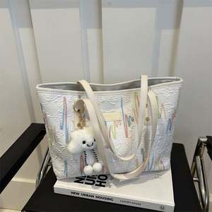 Nuevo Bolso de Hombro Casual y Sencillo para Mujer, de Moda, de Cuero PU con Cierre de Cremallera, Ecológico y Suave, para Compras - Product Image 3