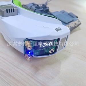 VRX-F4ตัวรับสัญญาณคู่9CH 1.2g/1.3G 9g รีโมทคอนโทรลสำหรับการเชื่อมต่อโดยตรงแว่นตา skyzone fatshark RC ระบบวิทยุระยะไกล - Product Image 3