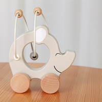 Coffret de Jeu Éducatif Montessori en Bois « Soleil Éclatant » – Jeu Personnalisé Éléphant, Animaux et Voitures pour Enfants de 4 à 6 Ans – Vente Flash