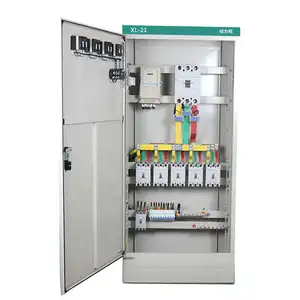 Kotak distribusi XL-21 kabinet sakelar papan elektrik kustom tiga fase voltase rendah