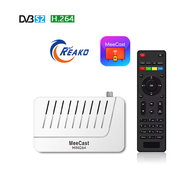 Free Air HD DVB-S2 Satellite Receiver with 1080P Resolution Wi-Fi/LAN DLNA YouTube/TikTok Support for Set-Top Box IP TV Africa