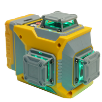 Niveau laser vert industriel professionnel 3D 12 lignes 360° à auto-nivellement, outil de mesure