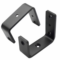 Pièce en tôle d'acier inoxydable découpée au laser CNC, fabrication par estampage, support de précision robuste et antirouille pour quincaillerie
