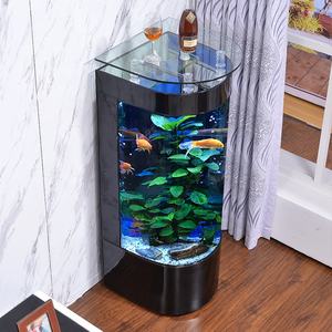 Hot Selling Classic Kleine Acryl Half Ronde <span class=keywords><strong>Aquarium</strong></span> Geplant <span class=keywords><strong>Aquarium</strong></span> Tank - Product Image 2