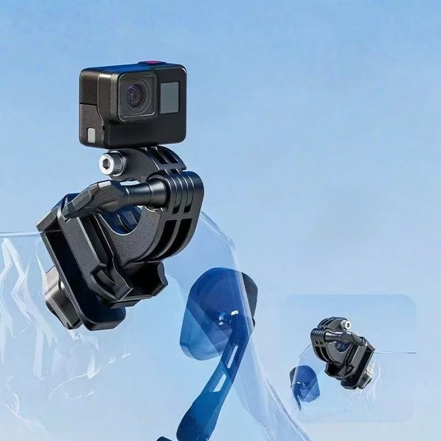 Kewig Insta 360 Riding Sport Camera Bracket Windshield Camera Mount Motorcycle Action Camera Quick Release Mount for GoPro DJI