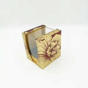 NOUVEAU Boîte à parfum à double porte, boîte à parfum en verre Attar avec couvercle transparent