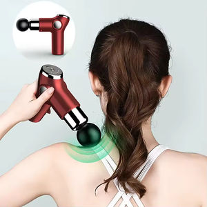 Pistola de Masaje Muscular de Percusión Dual Inalámbrica Profesional de Alta Frecuencia de 4 Cabezales, Mini Masajeador Eléctrico Portátil de Mano - Product Image 2