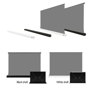 16:9 84-150 pouces ALR motorisé plancher Rising projecteur écran électrique onglet Tension plancher CLR pour écran de Projection Home cinéma - Product Image 4