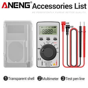 Multímetro Digital <span class=keywords><strong>Mini</strong></span> ANENG AN101, Testador de Multímetro, Medidor de Tensão DC/AC, Corrente, <span class=keywords><strong>LCR</strong></span>, Testadores Profissionais com Cabo de Teste - Product Image 6