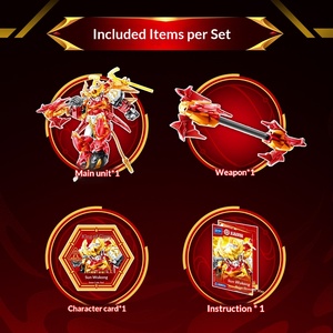 Bloques de Construcción Honor Kings Hero Dazzling Card Fighter Edición Oro Figura de Juguete Rey de la Luz Eléctrica Súper Genial - Product Image 2