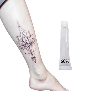 สินค้ามาใหม่ ครีมสีขาวสำหรับสักลาย 60% 10 กรัม 30 กรัม สำหรับ PMU สักถาวร ไมโครเบลดดิ้ง คิ้ว ปาก - Product Image 1