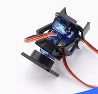 SG90 deux degrés de liberté servo cardan support en plastique MG bras robotique à double axe modèle aérien surveillance robot intelligent