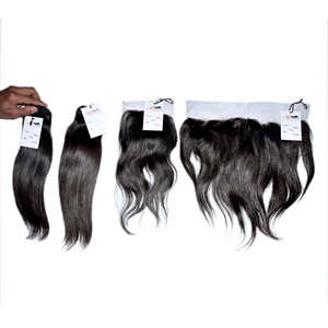 วิกผมด้านหน้าแบบบราซิลเลี่ยนผมดิบแบบมีลูกไม้ปิดแบบบราซิลเลี่ยน - Product Image 3