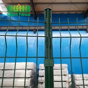 1.8*2.5m ngoài trời nhà an ninh hàng rào 3D cong hàn dây lưới với khung thép nhúng nóng mạ kẽm trang trí cổng vườn - Product Image 5