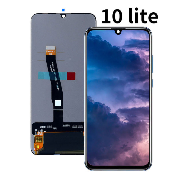 OEM Phone Screen for Honor 10 Lite Display 6.5 Inch LCD Touch Screen Assembly Frame for Honor X7 Screen Replacement
