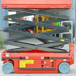 Plataforma Elevadora de Tijera Autopropulsada de 6-16 m con Certificación CE, Elevador Móvil Eléctrico Hidráulico para Trabajos Aéreos de Alta Eficiencia - Product Image 3