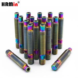 Boulon en titane HRMin Gr.5 Ti-6Al-4V <span class=keywords><strong>goujon</strong></span> <span class=keywords><strong>de</strong></span> <span class=keywords><strong>roue</strong></span> automatique M14 * 1.5*78mm pour voiture <span class=keywords><strong>de</strong></span> course <span class=keywords><strong>VW</strong></span> AUDI - Product Image 2