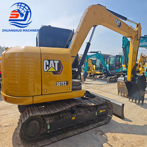 Mini-excavatrice 307E2 modèle 2023 avec godet de terrassement de 0,33 m³ de capacité, poids opérationnel de 7 tonnes, composant moteur d'occasion - Product Image 2