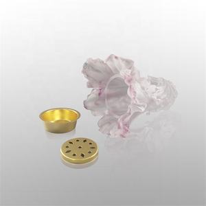 Desain Baru Kerajinan Kristal Buatan Tangan Evaporator Kristal Ungu Vas Kristal Burner - Product Image 4