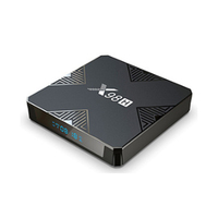 Dispositivo Multimedia X98H con Android 12.0, Allwinner H618, Compatible con 4K Ultra HD, WiFi 6 de 2.4GHZ/5.8GHZ, LAN de 100M, BT5.0, H.265 HEVC