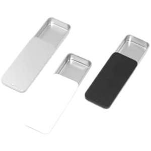 กล่องโลหะแบบเลื่อนเก็บลิปบาล์มสั่งทำพิเศษจากโรงงานโดยตรง - Product Image 1