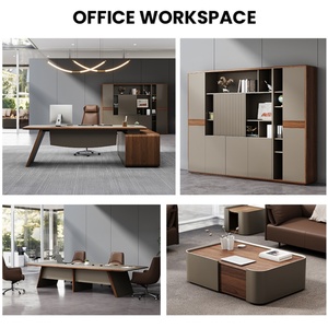 Ensemble de table et chaises de salle de conférence modulable, extensible, en bois, pour 8 à 20 personnes, design moderne, personnalisable, usage commercial - Product Image 3