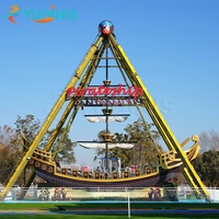 Bateau Viking 40 places, manèges pirates palpitants, équipement de parc d'attractions extérieur pour adultes à vendre