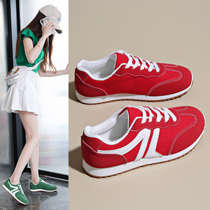 Nouvelles chaussures plates polyvalentes et respirantes pour femmes, semelle souple, style Forrest Gump, sport décontracté, automne printemps - Product Image 4