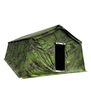 Carpa Táctica de Camuflaje General Tent Command, Portátil, 6x4, Grande, para Acampar al Aire Libre, con Estructura Metálica Resistente, Impermeable, con Aislamiento de Algodón Cálido - Product Image 2